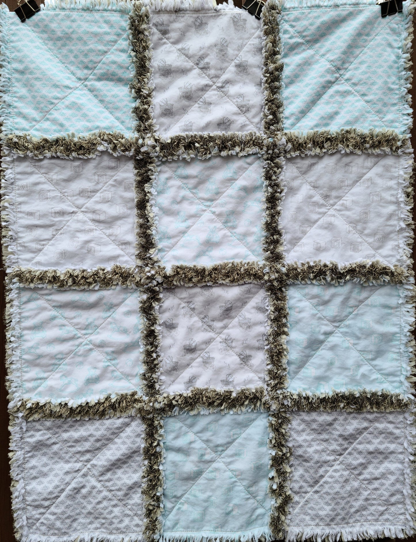Simply Blessed Nursery Rag Quilt