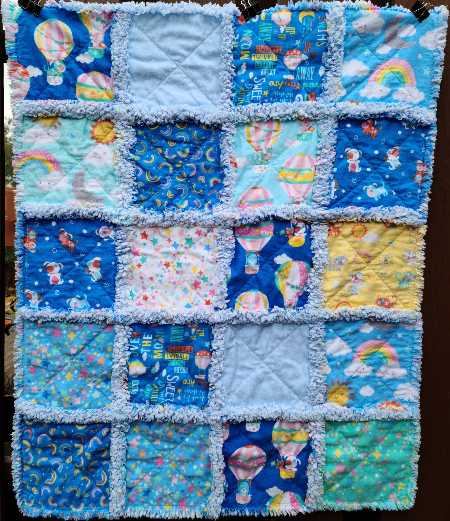 Twinkle Comfort Flannel Crib Quilt