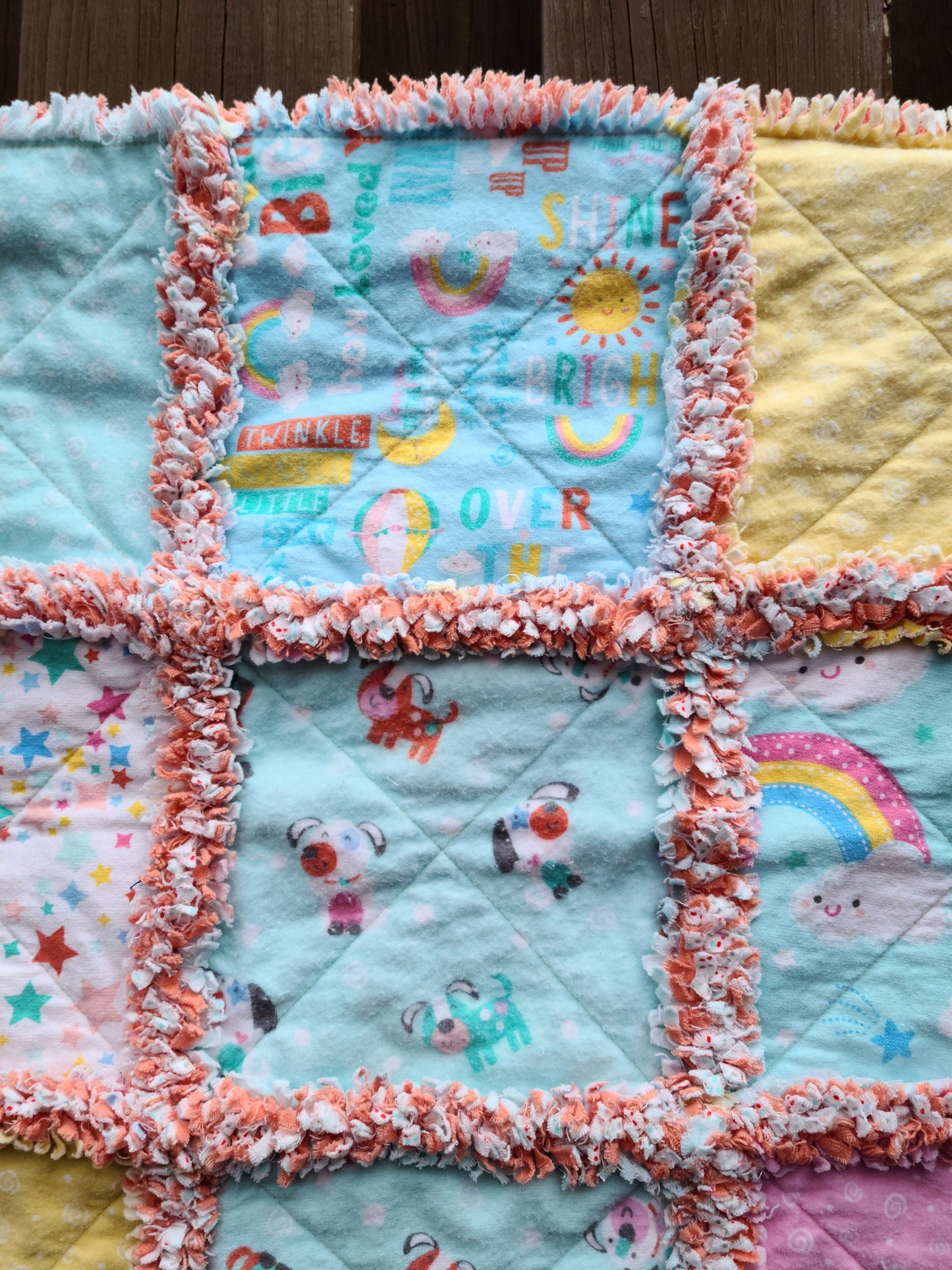 Twinkle Comfort Flannel Baby Quilt