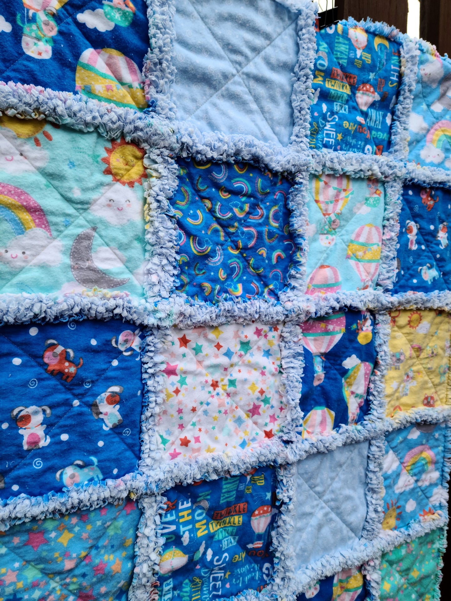 Twinkle Comfort Flannel Crib Quilt