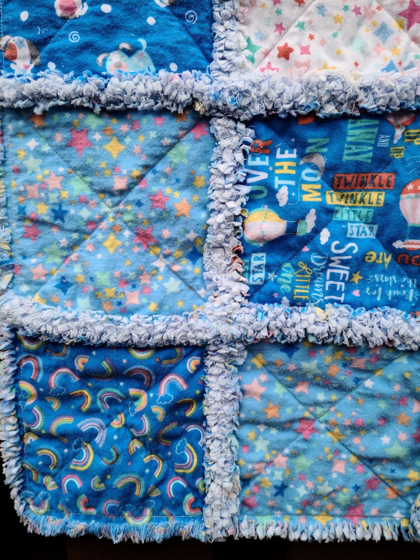 Twinkle Comfort Flannel Crib Quilt