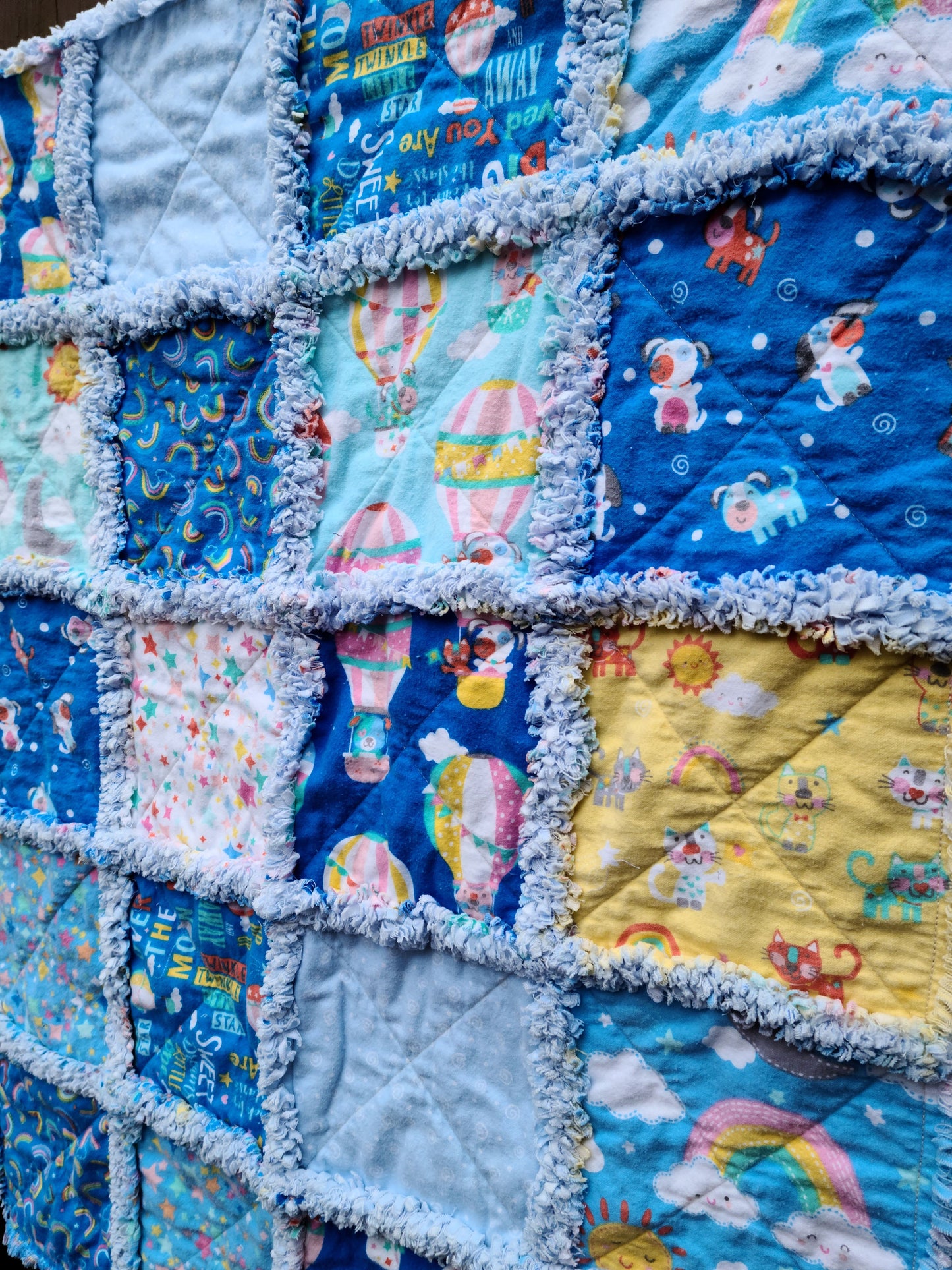 Twinkle Comfort Flannel Crib Quilt