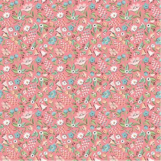Garden Party by Poppie Cotton Fabrics  Vintage Floral Quilting & Sewing Fabric