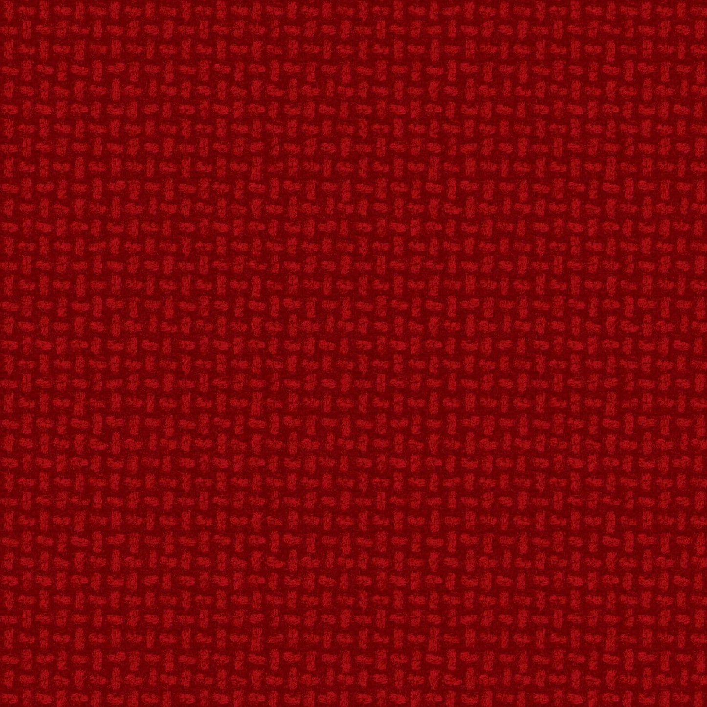 Maywood Studio Woolies Collection by Bonnie Sullivan - Red Basket Weave Flannel